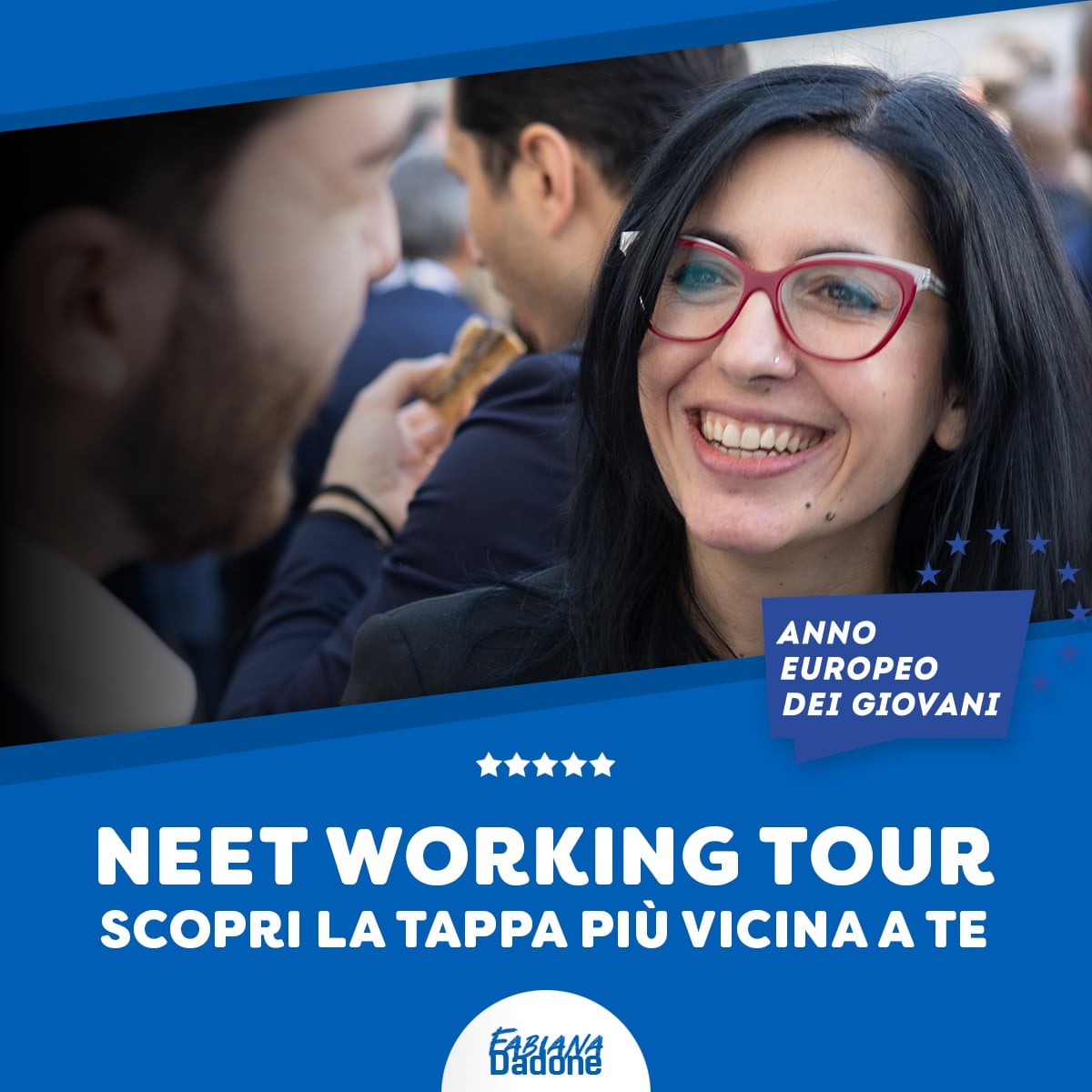 Il Ministro Dadone ad Alessandria per la tappa del “NEET Working Tour”