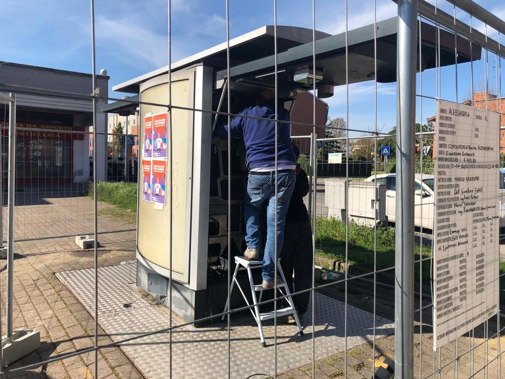 Al quartiere Cristo iniziati i lavori di rimozione dell’Ecobank in piazza Campora