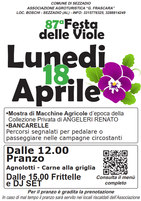 Festa delle Viole a Sezzadio