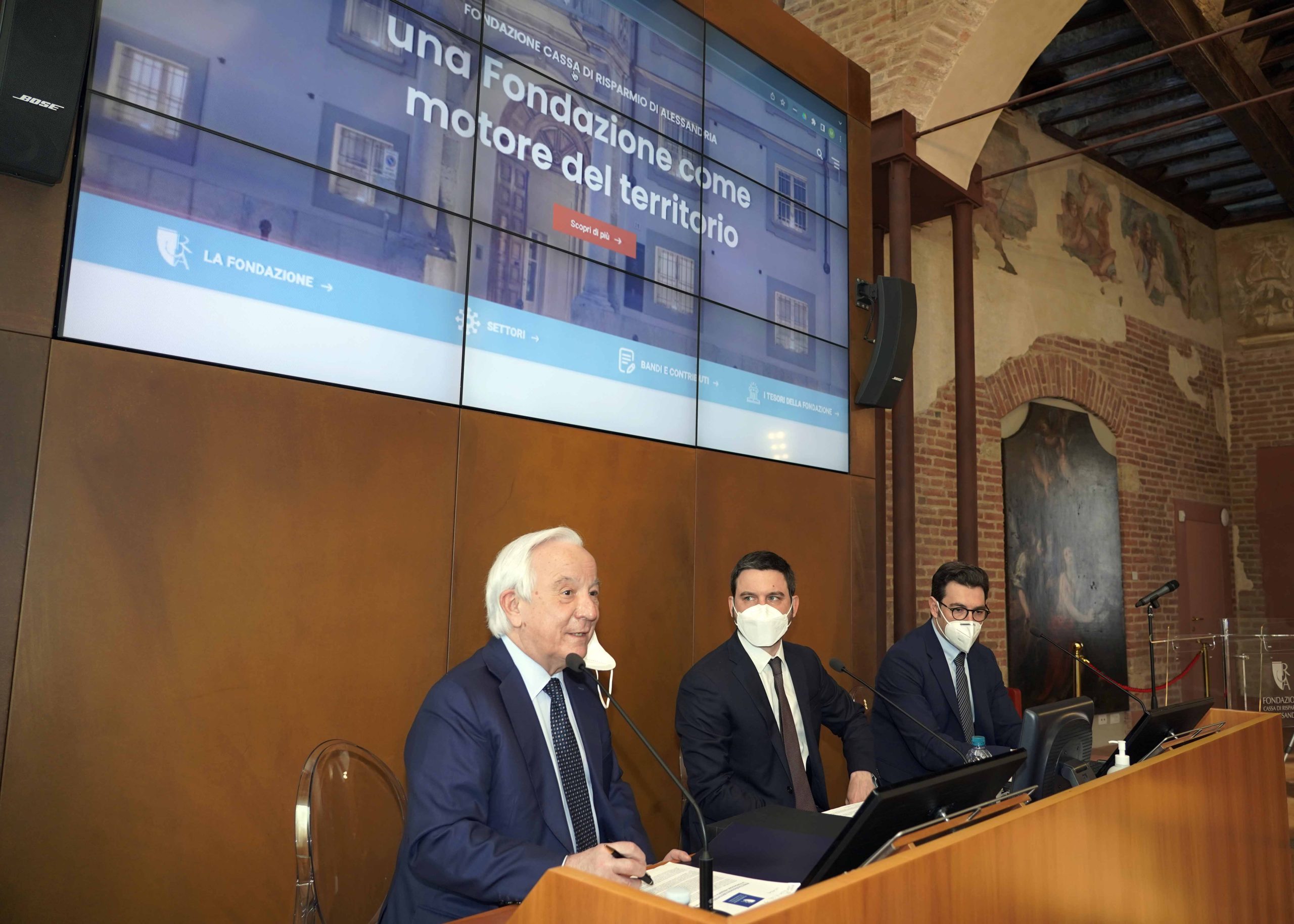 Fondazione Cassa di Risparmio di Alessandria: presentato il nuovo sito web