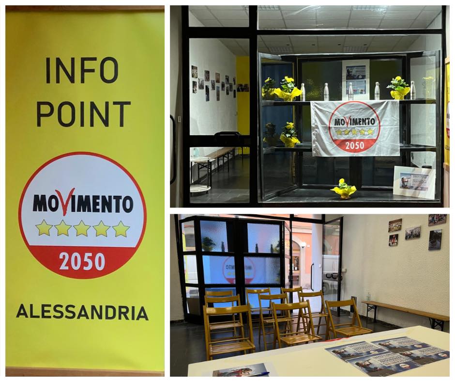 Il 22 aprile i consiglieri del M5S di Alessandria si raccontano all’Infopoint di Via Mazzini