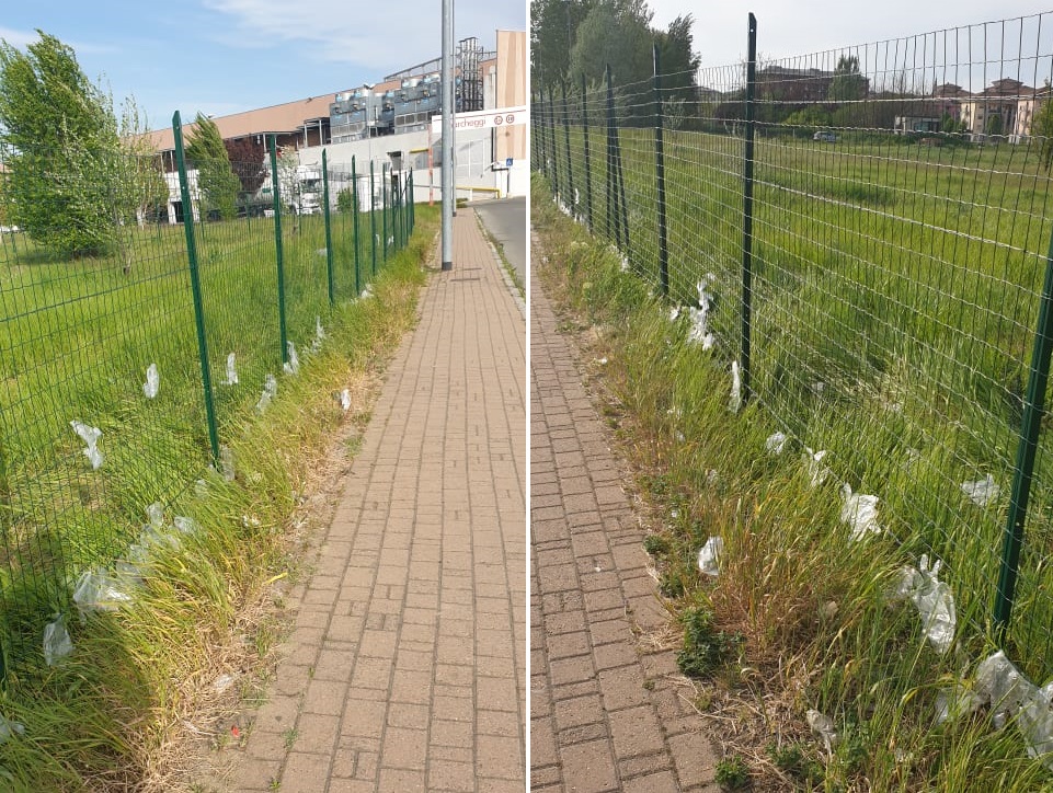 La rete della vergogna ad Alessandria: “Quella plastica fa male all’ambiente ma prima di tutto a noi”