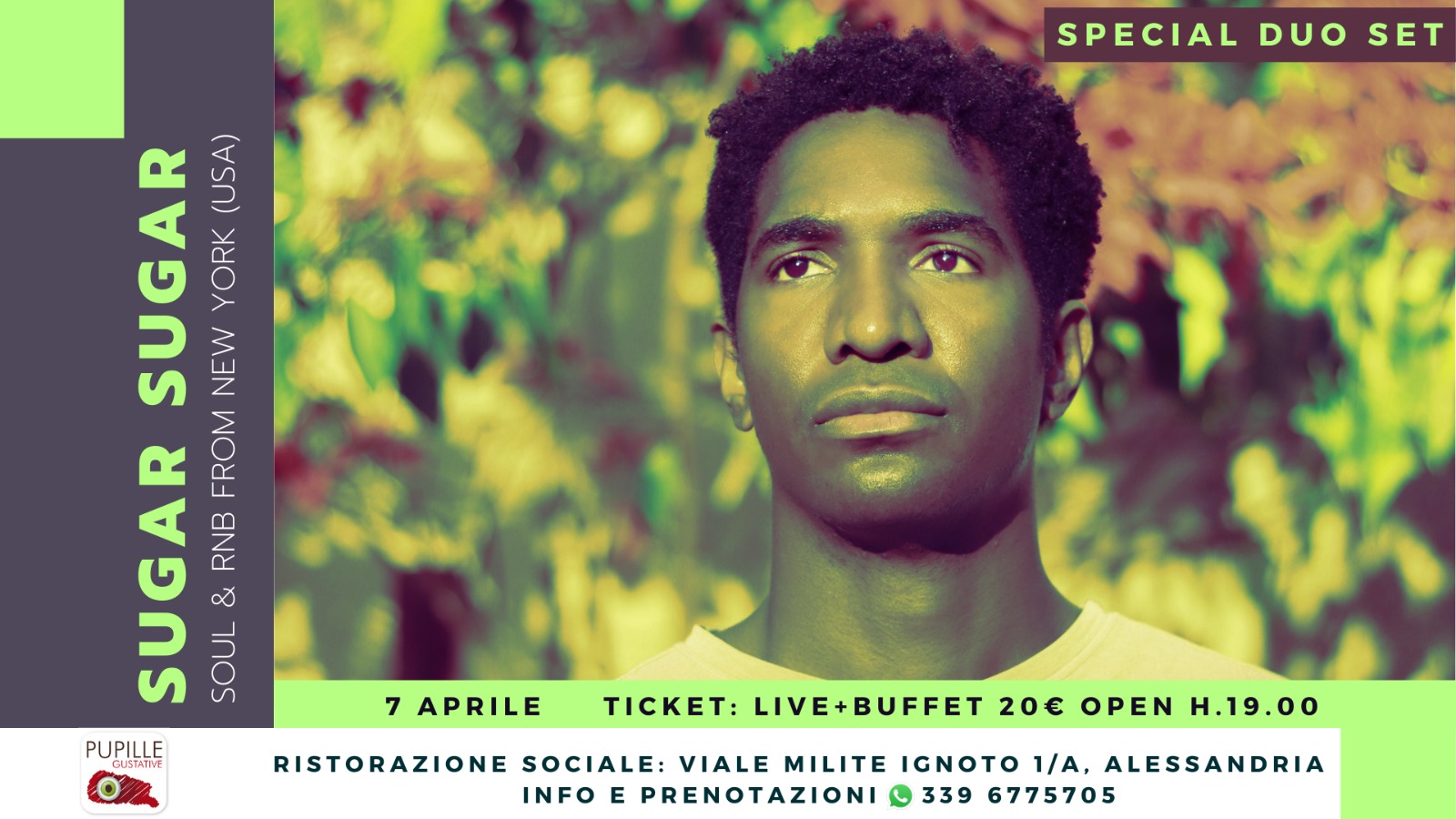 Sugarsugar live alla Ristorazione Sociale