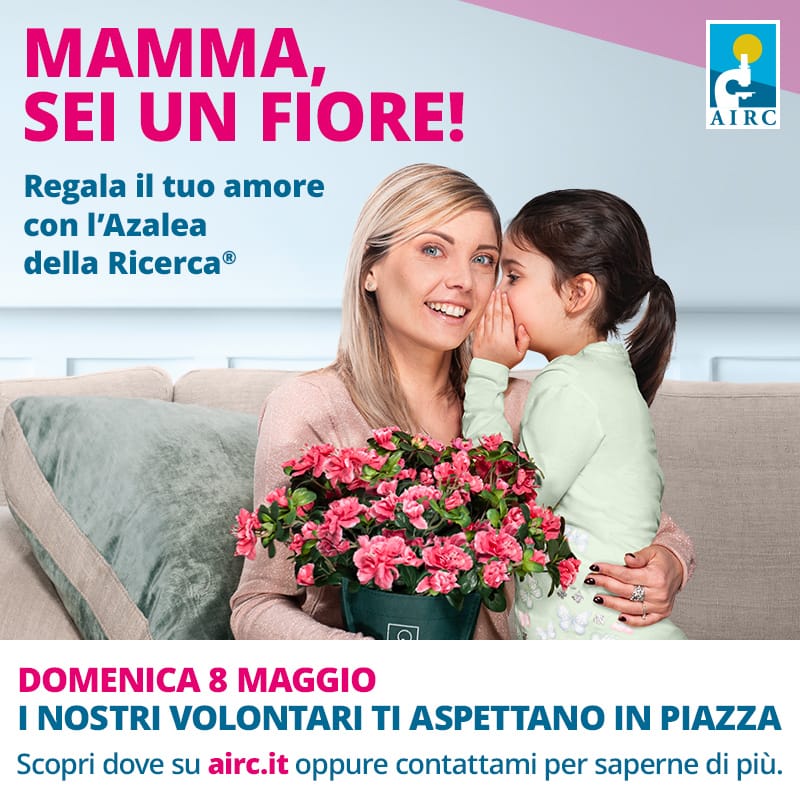 Per la Festa della Mamma torna nelle piazze l’Azalea dell’Airc