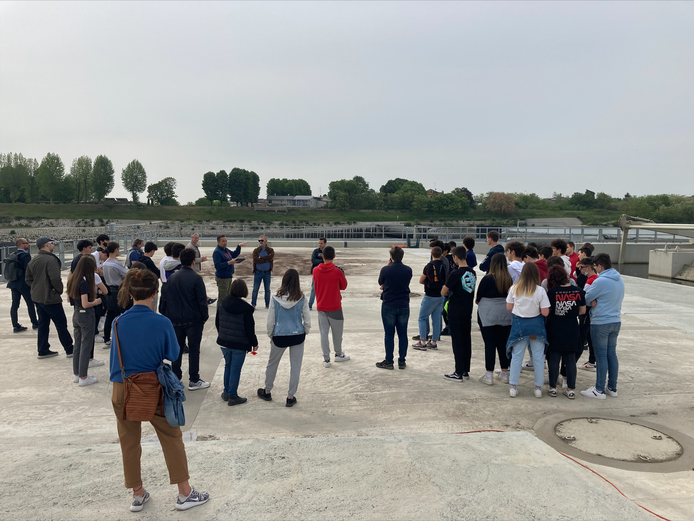 Ance e formazione dei nuovi geometri: incontri al Leardi di Casale e alla centrale idroelettrica sul Po