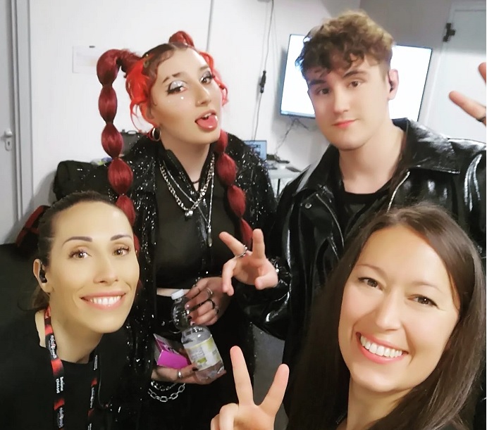 Anche la voce di Elisa Bava degli Explosion all'Eurovision Song Contest