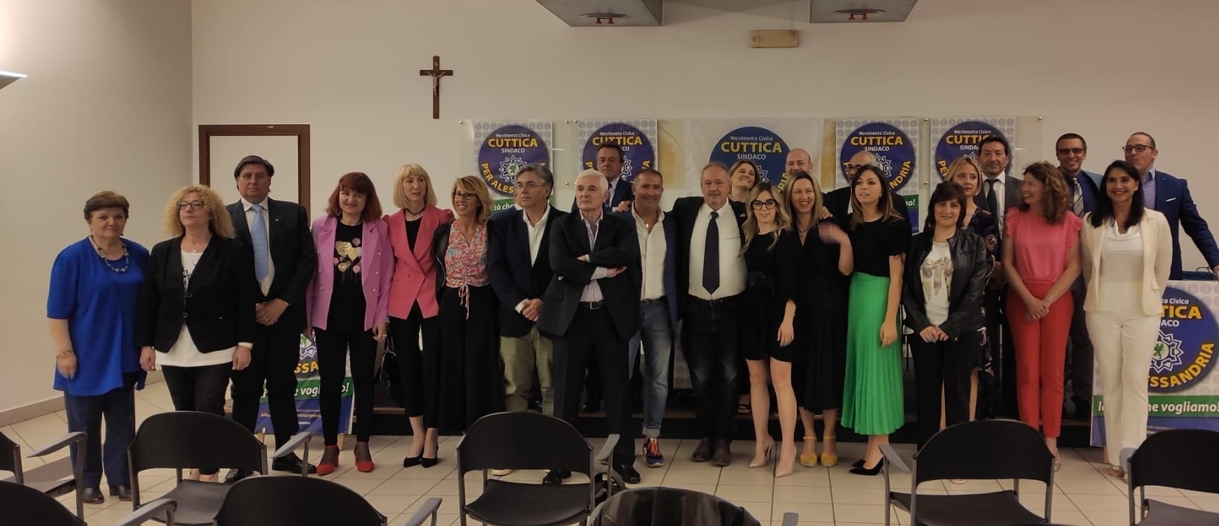 Elezioni: ecco la lista dei 32 candidati consiglieri del movimento civico “Cuttica Per Alessandria”