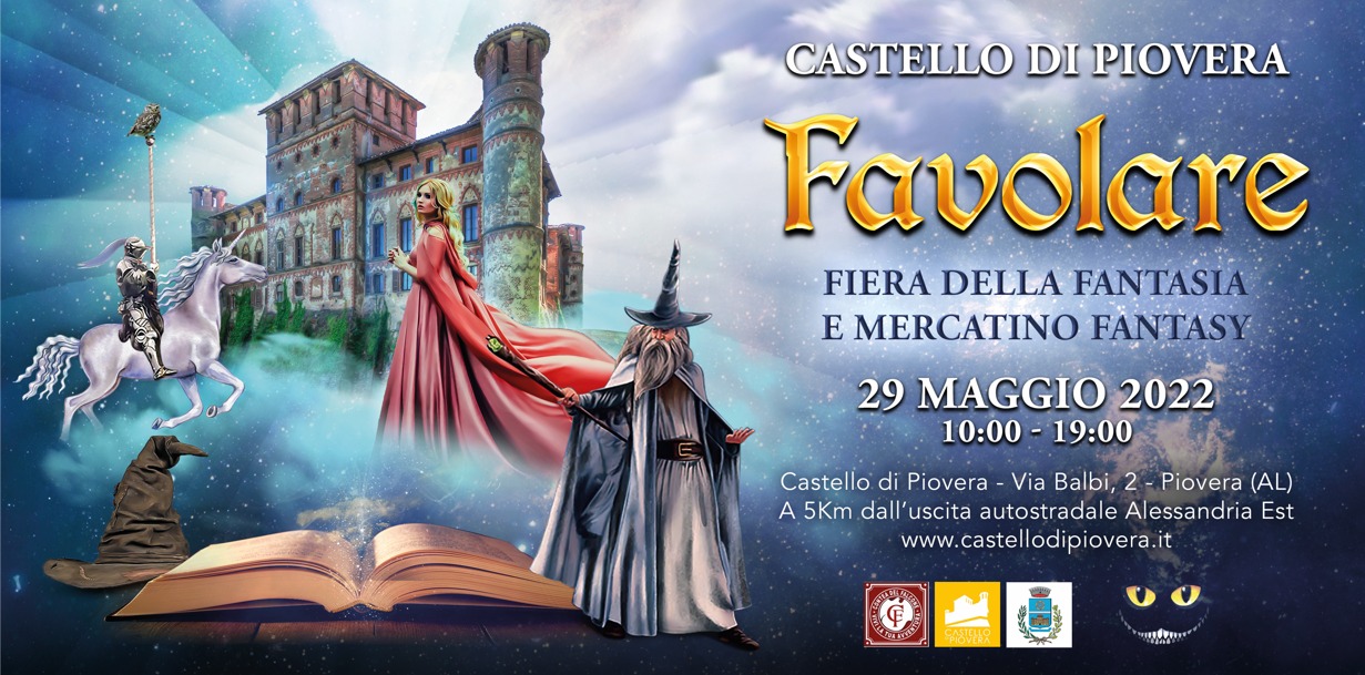 Domenica 29 maggio “Favolare” al Castello di Piovera