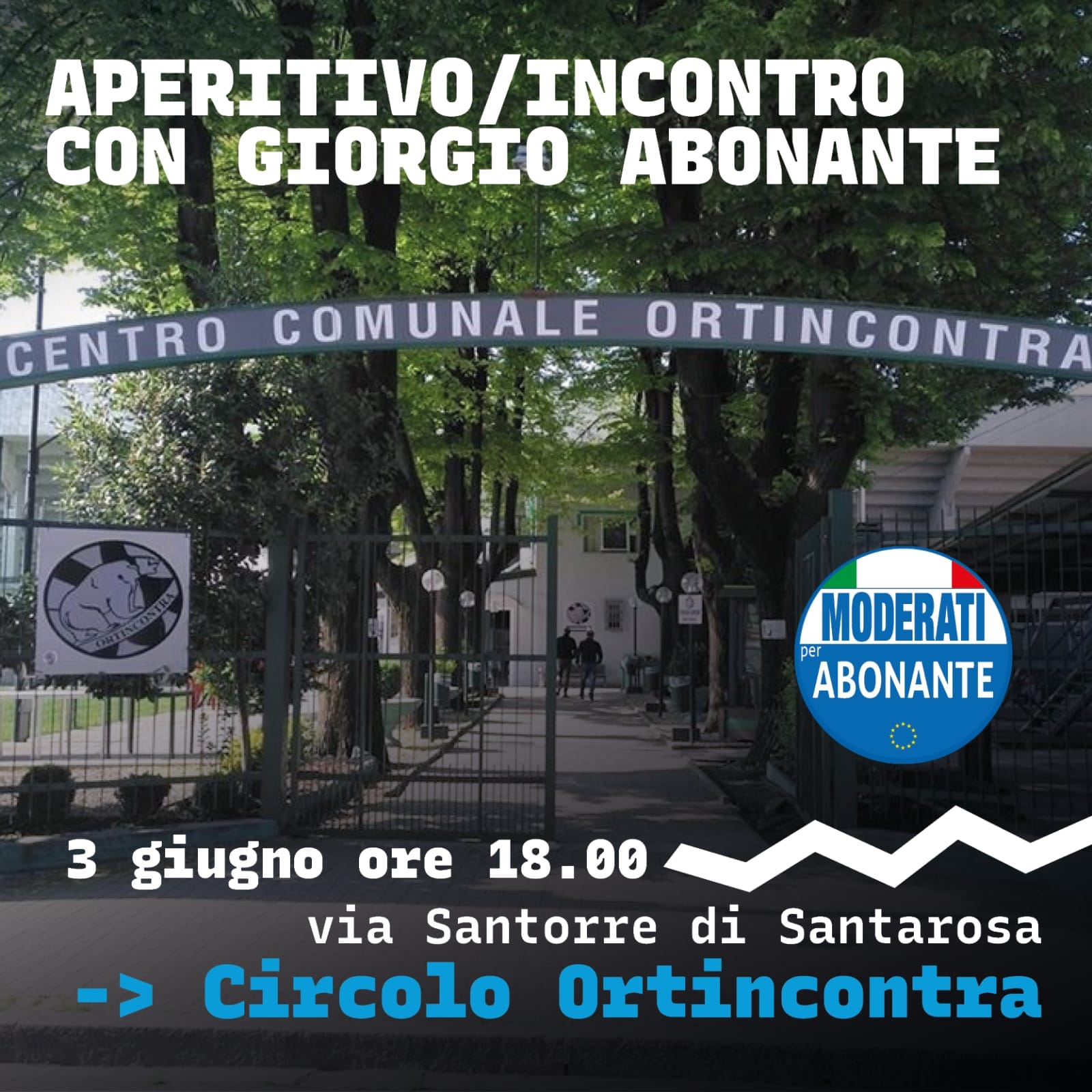 Elezioni Alessandria: il 3 giugno aperitivo col candidato sindaco Abonante promosso dai Moderati