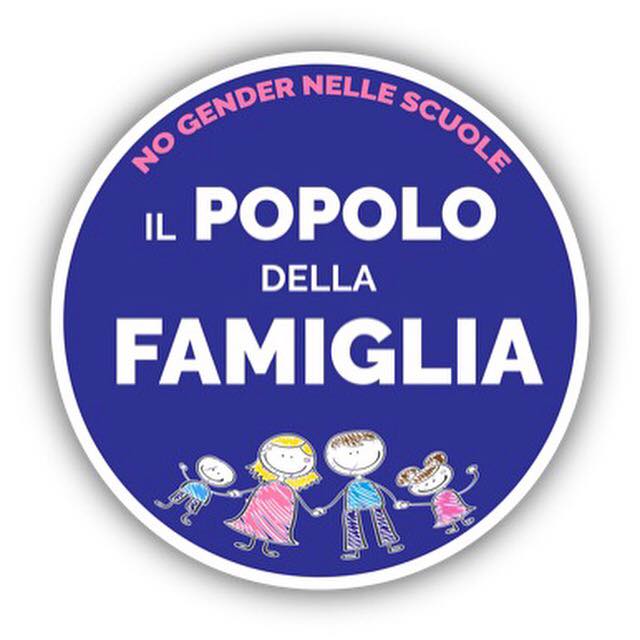 Popolo della Famiglia protesta davanti all’Università contro la “carriera alias” degli studenti transgender