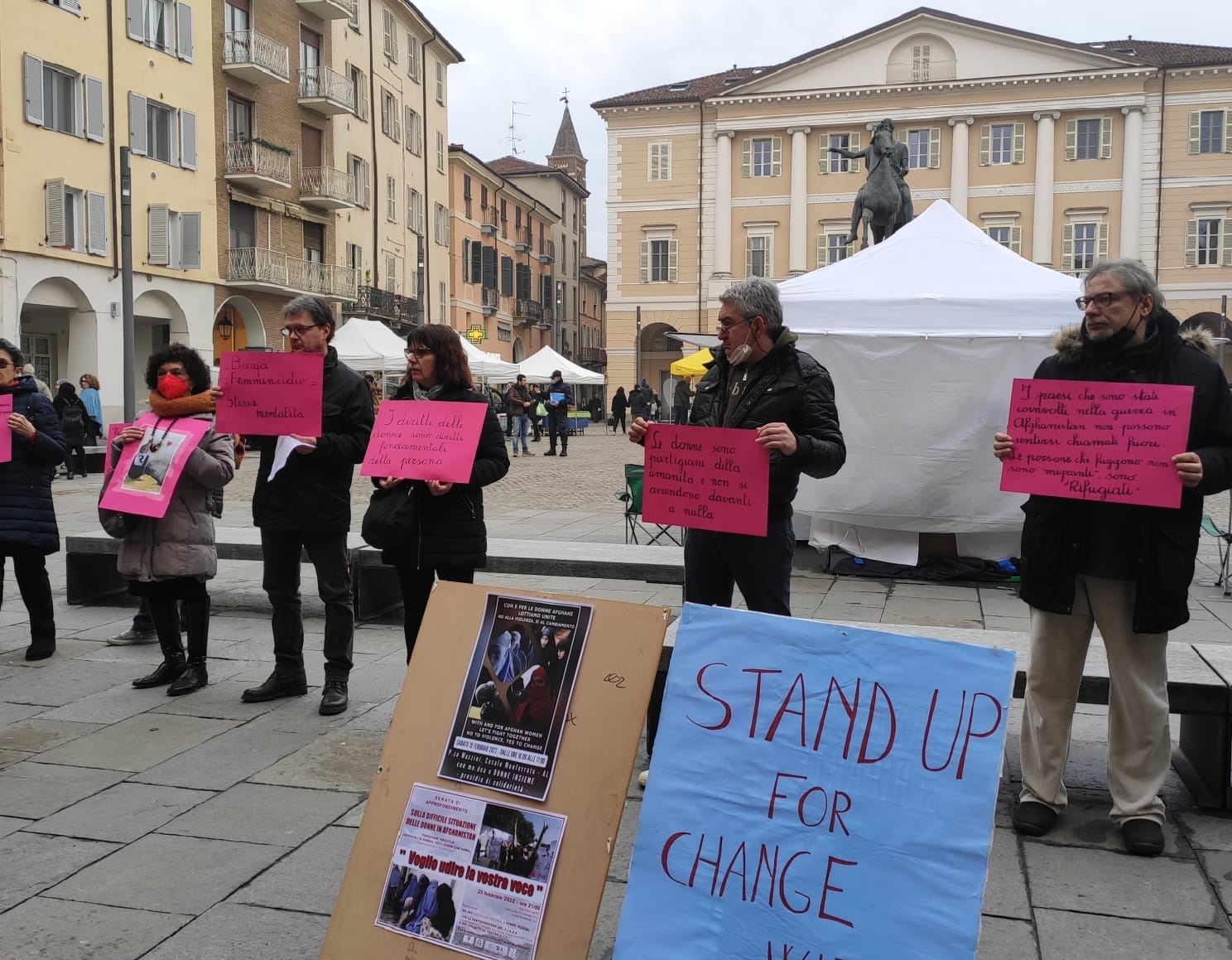 Sabato a Casale torna il presidio di solidarietà per le donne afghane