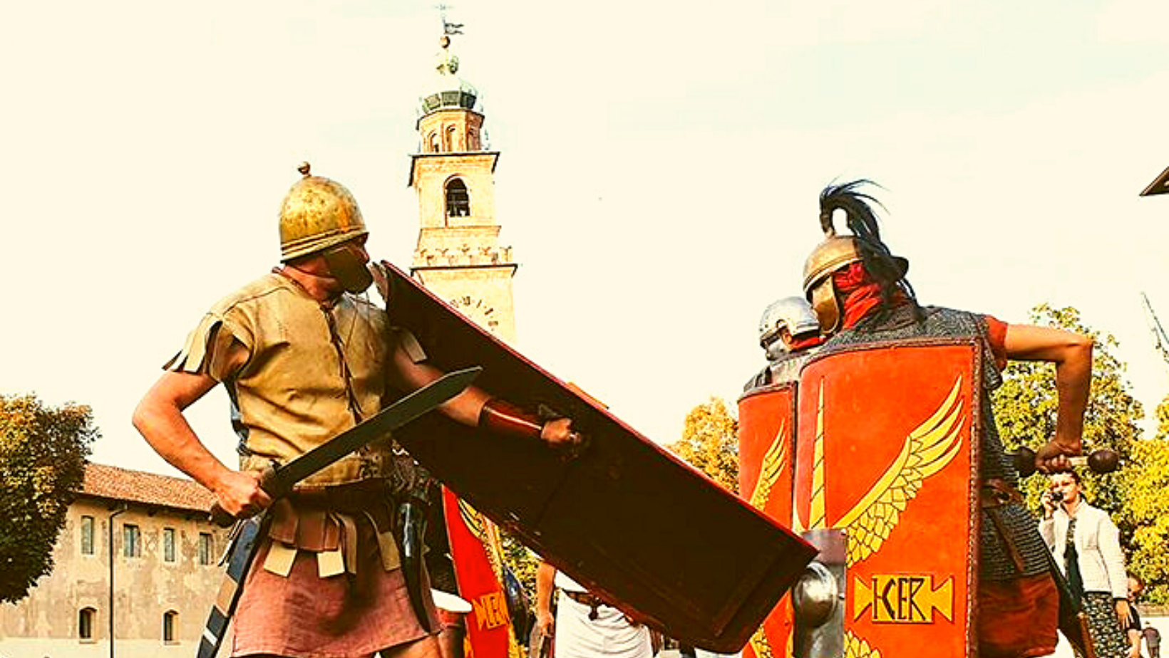 Antichi Romani in Lomellina: vita da campo al Castello di Vigevano