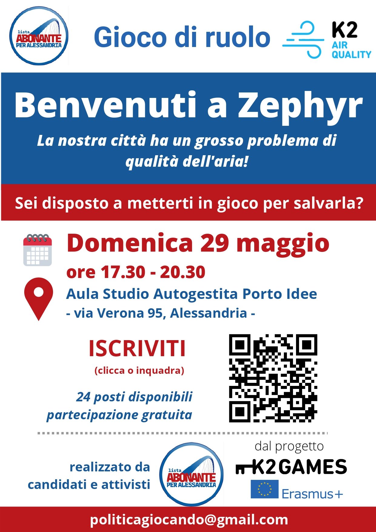Elezioni: il 29 maggio si parla di sviluppo urbano con la lista “Abonante per Alessandria”