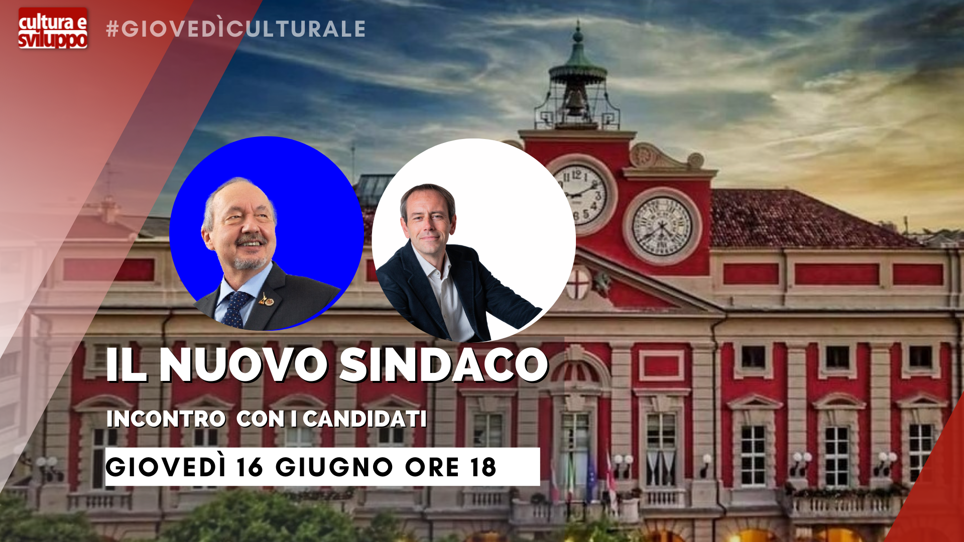 All’Associazione Cultura e Sviluppo il dibattito per il ballottaggio tra Cuttica e Abonante