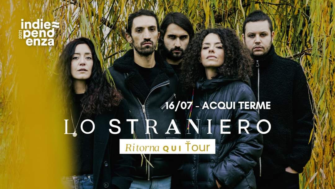 Lo Straniero in concerto ad Acqui per IndiePendenza Festival