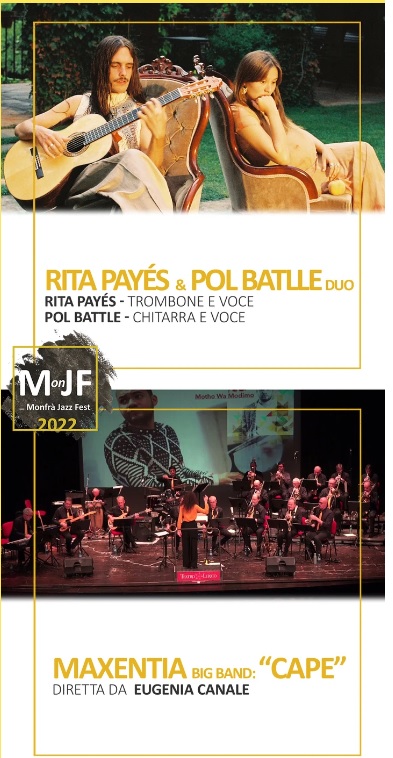 Monfrà Jazz Fest: il 26 giugno Volver Trio, Rita Payès, Maxentia Big Band