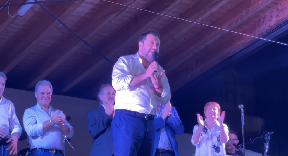 Salvini: “Alessandria? Nervi saldi e testa alta che tanto andiamo a vincere”