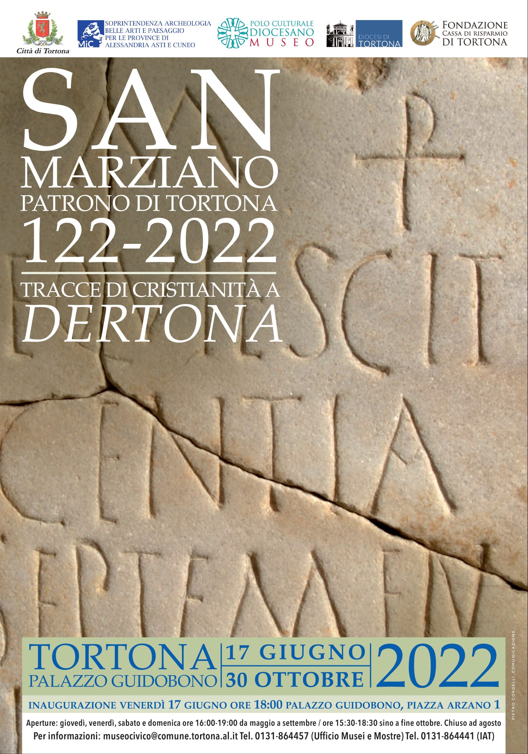 Dal 17 giugno al 30 ottobre a Palazzo Guidobono “San Marziano, patrono di Tortona 122-2022”