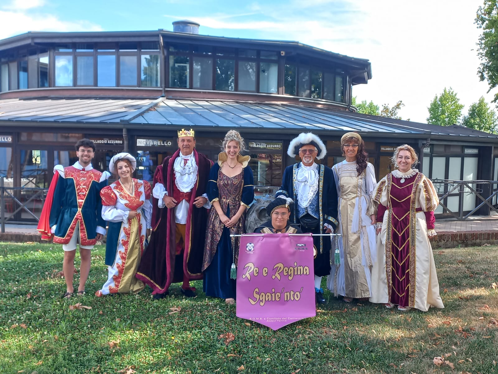 Anche una delegazione acquese al Carnevale estivo di Novara