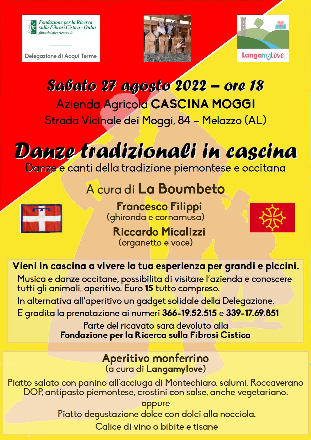 Sabato 27 agosto a Melazzo danze e canti tradizionali in cascina