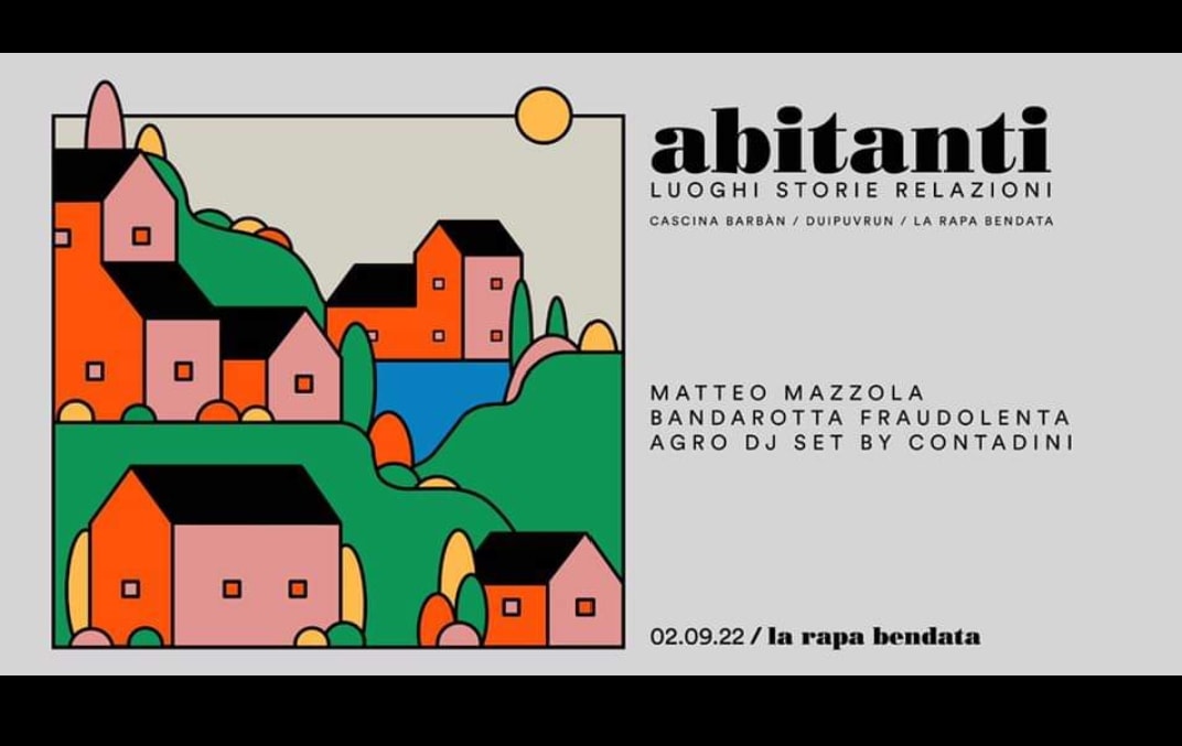 Venerdì 2 settembre a Serravalle Scrivia il festival rurale “Abitanti – Luoghi, storie, relazioni”