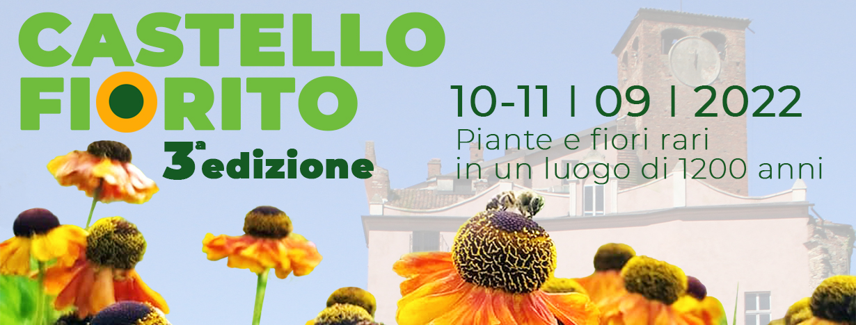 Il 10 e l’11 settembre a San Giorgio Monferrato torna la mostra florovivaistica “Castello Fiorito”