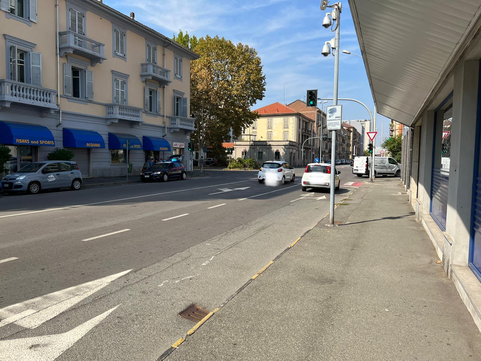 Incidente all’incrocio in via Marengo ad Alessandria: traffico congestionato