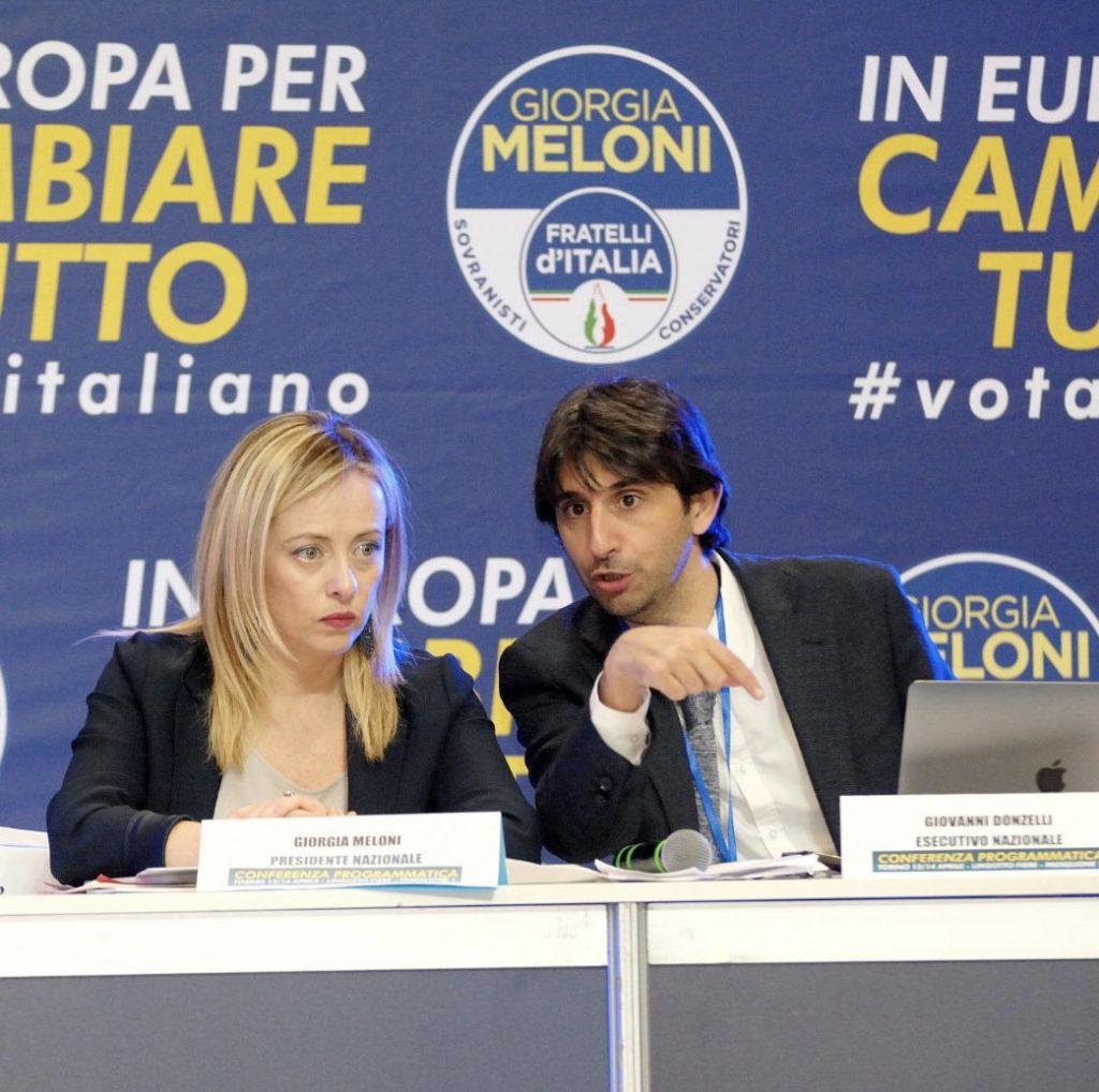 Il coordinatore nazionale di FDI Donzelli a Casale e Sale