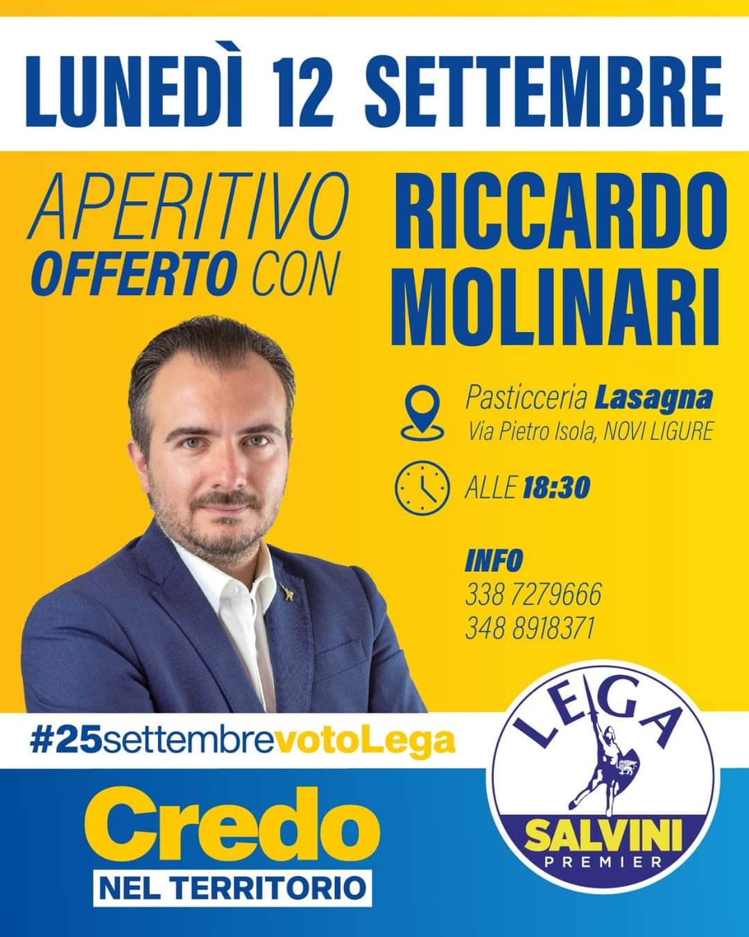 L’onorevole Molinari incontra i cittadini di Novi