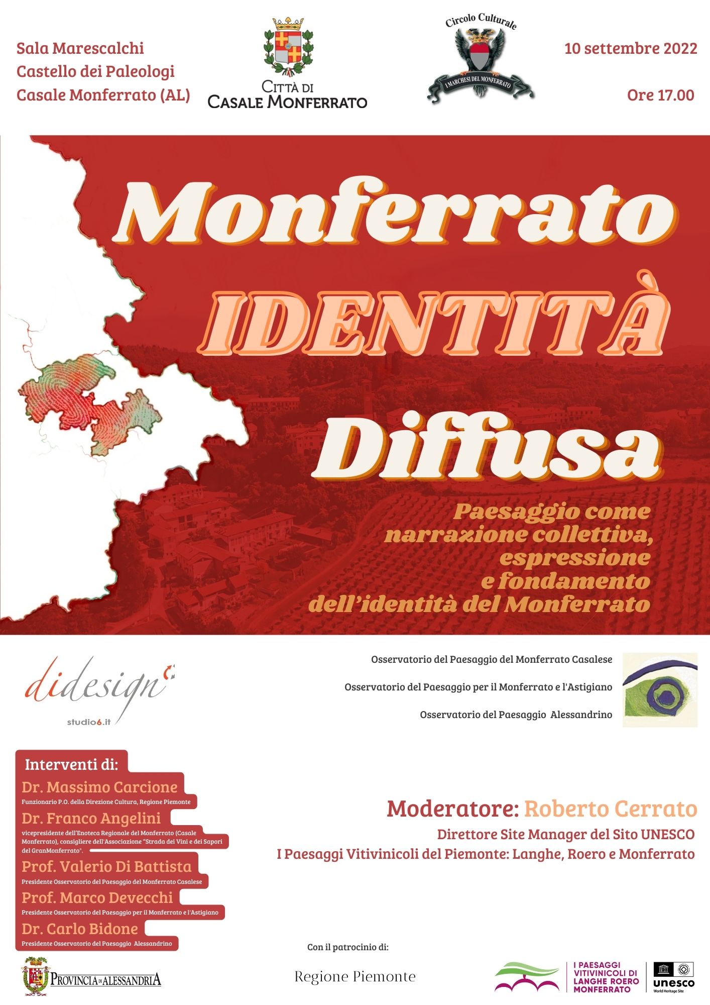 Golosaria: gli eventi de I Marchesi del Monferrato del 10 e 11 settembre