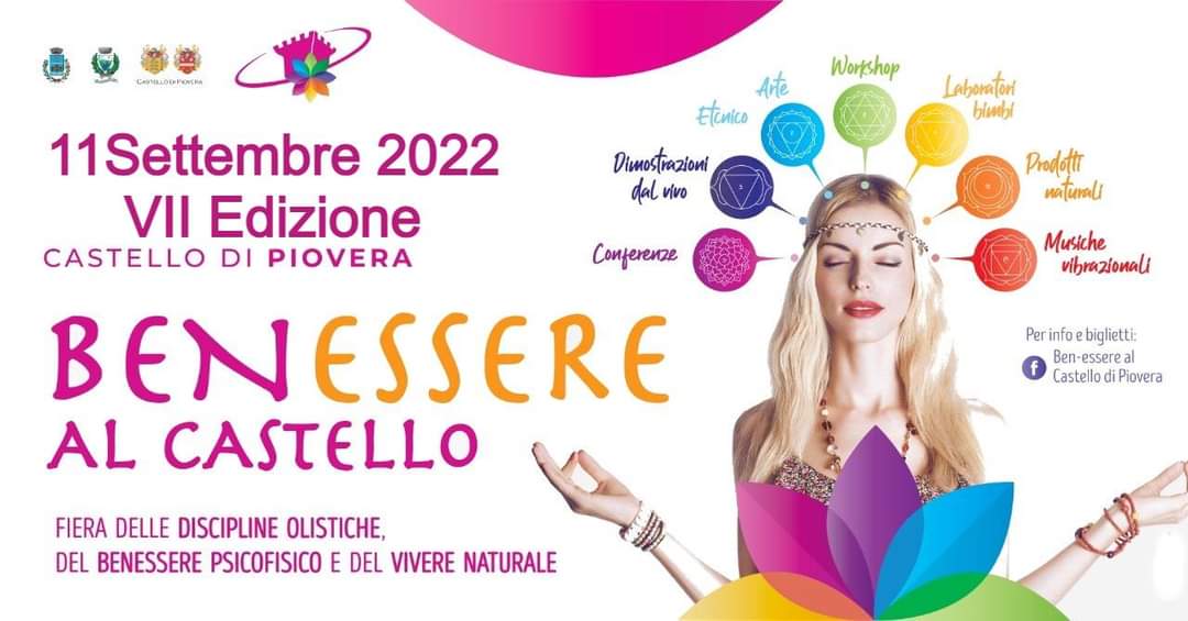L’11 settembre al Castello di Piovera il festival del benessere psicofisico e del vivere naturale