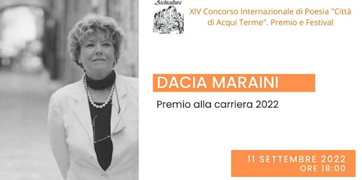 Dacia Maraini doppio appuntamento il 10 novembre a Napoli - ècampania