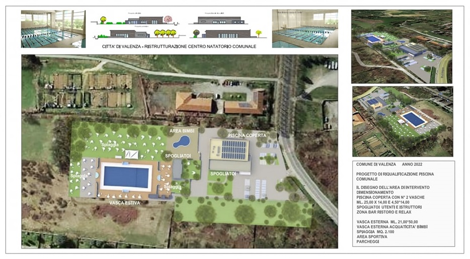 Nuova Piscina Di Valenza Il Progetto E Quando Partiranno I Lavori