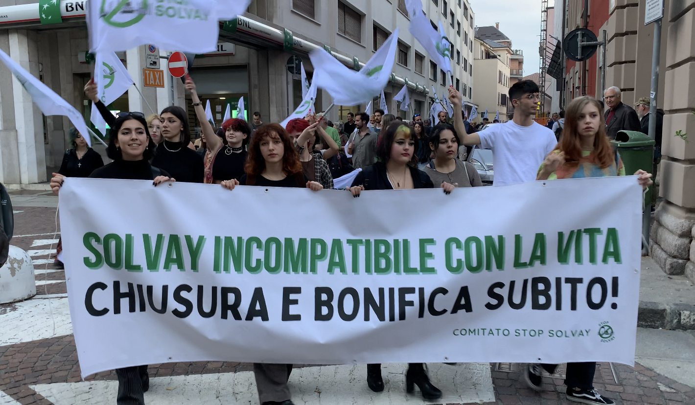 Comitato "Stop Solvay" Chiede A Istituzioni Azioni Per Il Bene Dei ...