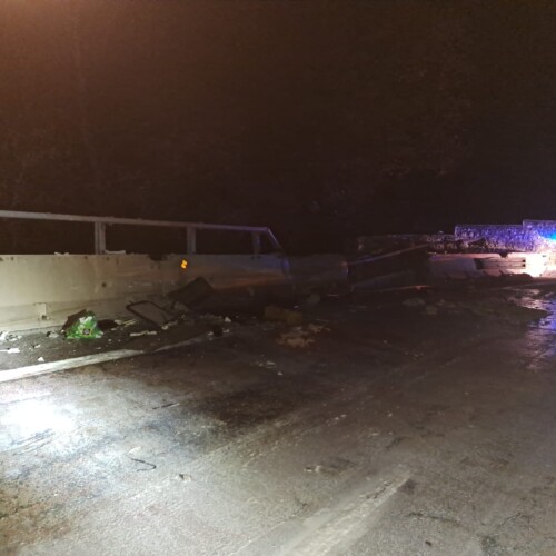 Incidente A7: sul posto anche Arpa. Vernice finisce nello Scrivia