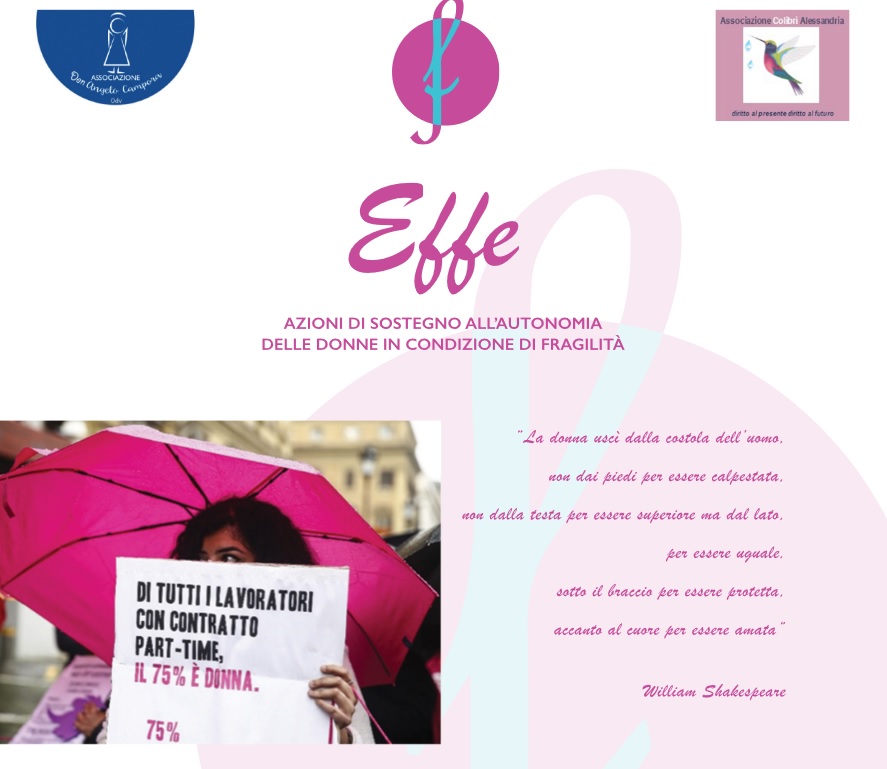 Nuovi orari e nuovi corsi per le donne allo “Sportello Effe” di Alessandria