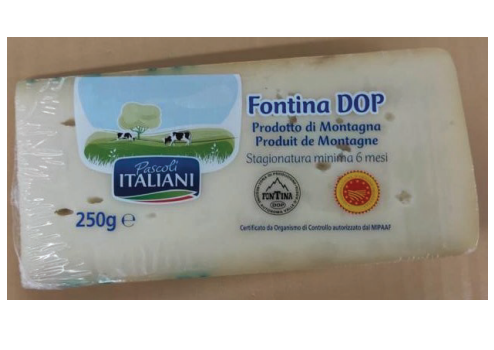 Ritirato lotto di fontina per rischio Escherichia coli