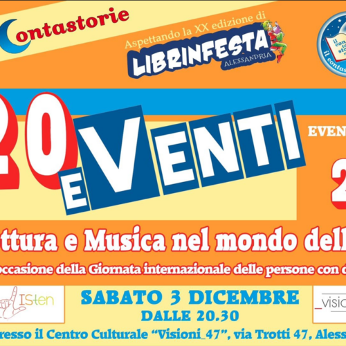 A dicembre i primi appuntamenti del festival Librinfesta, in attesa dei 20 anni nel 2023