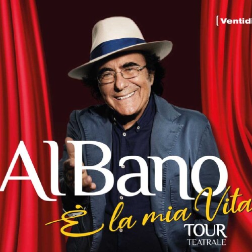 Al Bano parte da Alessandria con il tour “È la mia vita”