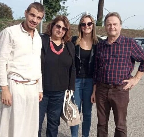 Federico Negri è nella sua casa di Pozzolo Formigaro