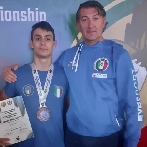 Kung Fu: bronzo europeo per l’alessandrino Matteo Testardini, in finale anche nel combattimento