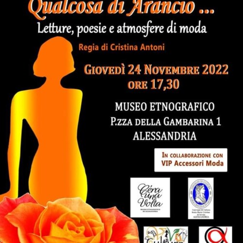 “Qualcosa di arancio”. Il 24 novembre alla Gambarina letture e poesie contro la violenza di genere