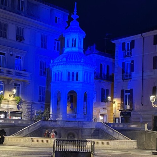 La Bollente di Acqui si colora di blu per la giornata mondiale del diabete