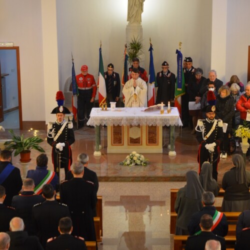 Celebrata a Mornese la Virgo Fidelis, patrona dell’Arma dei Carabinieri