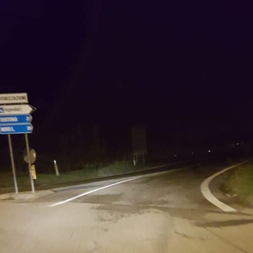Riaperto l’ingresso alla tangenziale in zona Osterietta ad Alessandria. Nei prossimi giorni prevista la sostituzione del giunto