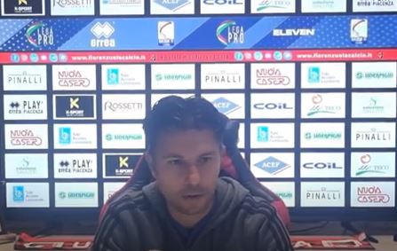 Alessandria, Rebuffi: “A Fiorenzuola siamo stati più aggressivi, peccato non aver vinto”.
