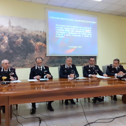 Furti di mezzi nel Tortonese: Carabinieri svelano un’associazione a delinquere nella logistica con legami mafiosi