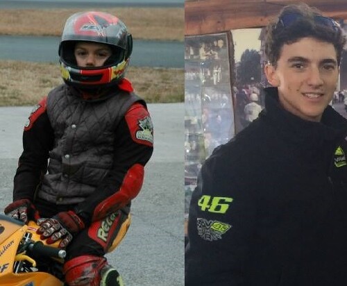 Pecco Bagnaia, proprio ad Alessandria i primi giri del neo campione del mondo di MotoGp