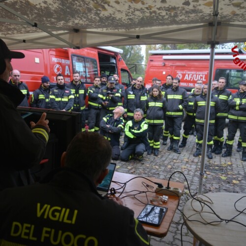 Vigili del Fuoco di Alessandria protagonisti di un’esercitazione su un’esondazione simulata del Tanaro