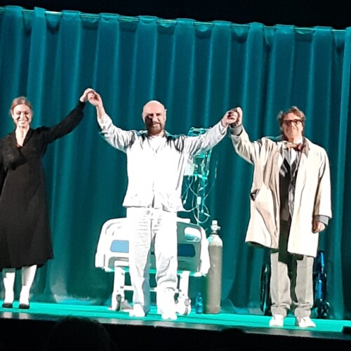 Sino all’ultima battuta. Recensione di “L’uomo dal fiore in bocca, l’ultima recita” al Teatro Alessandrino
